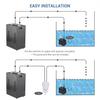 20L Display Quiet Fish Tank Cooling System for Fish Water Grass Coral Shrimp Farming Aquarium Chiller LCD Aquarium Cooler