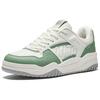 Anta Grand Slam Synthetic Leather Slip Resistant Abrasion Resistant Low top Skateboard Shoes Women's White Green 122448032-3