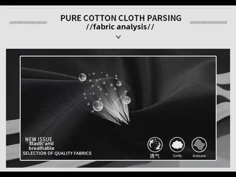 Men's Spring/Autumn Casual Sports Suit - Imitation Cotton Sweatshirt with Two Stripes & Pants with Three Stripes.