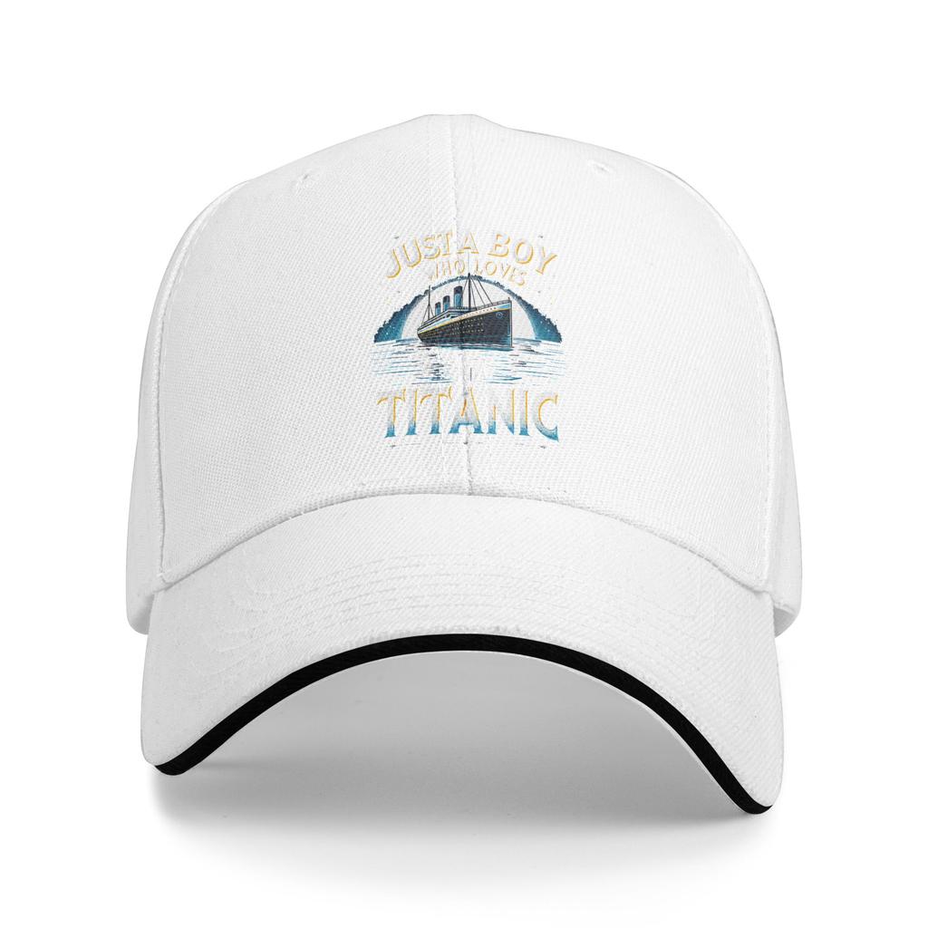 who just love the RMS Titanic Sun Baseball Cap Summer FeUnisex Unisex Print Trucker Hat Sunscreen Baseball Caps