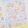 Korean Cute Bear Cartoon Stickers – Waterproof DIY Decoration Stickers