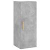 VidaXL Armoire murale gris béton 34,5x34x90 cm 828848