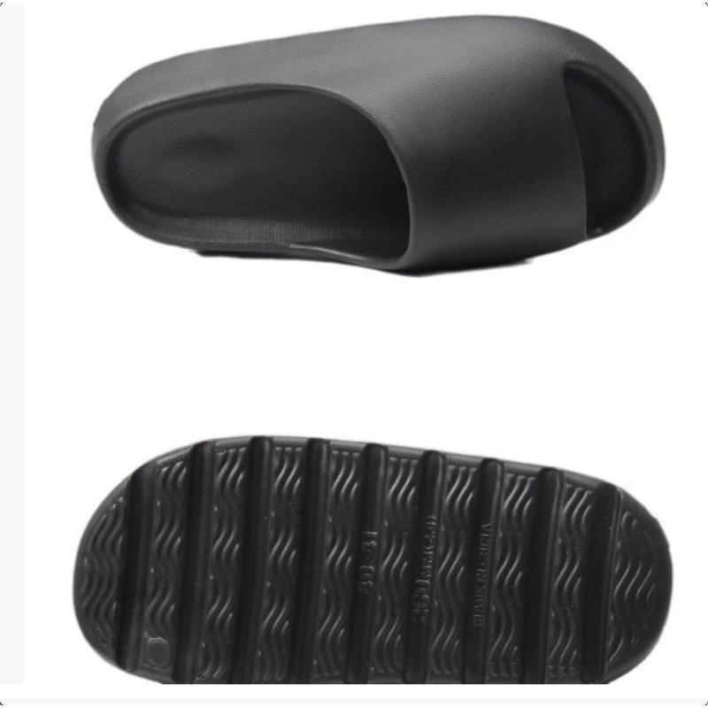 Мода 2025Мужские шлепанцы EVA Мягкая Толстая подошва Летняя мода Удобные шлепанцы и Женские слайды Yeezys Пляжные сандалии