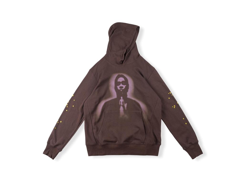 Унисекс розовый комплект с худи и штанами в стиле хип-хоп Kanye 21SS