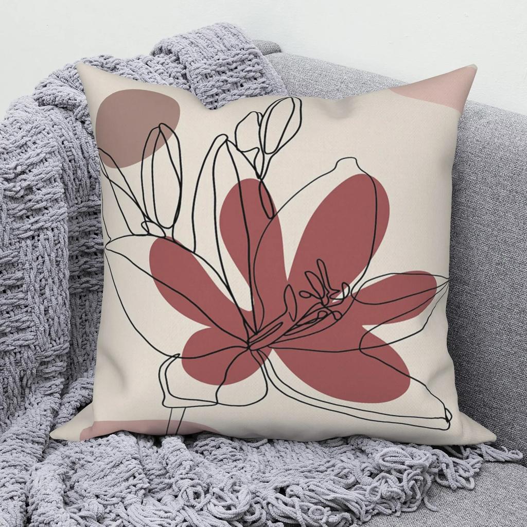 Линия Абстрактная Наволочка Чехол для Подушки Дивана Современный Простой Скандинавский Декоративный Домашний Накидной