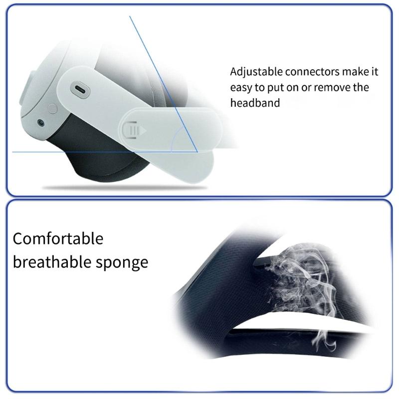 Сменные головные ремни для 3S VR аксессуаров, регулируемые, снижающие давление на голову для ремней 3S VR