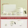 White porcelain travel tea set office one pot four cups filter teapot tea cup portable purple gas Donglai tea artifact