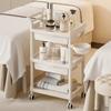 Carrito de almacenamiento móvil para salón de belleza, organizador de herramientas de cuidado facial