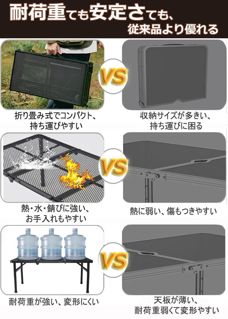 LEESA Кемпинговая сетка для улицы, 2 высоты, низкая, высокая, тип нагрева и воды, легко и удобно для хранения на открытом воздухе, сумка входит в комплект x 40 x 56 Стол, стол, стол,