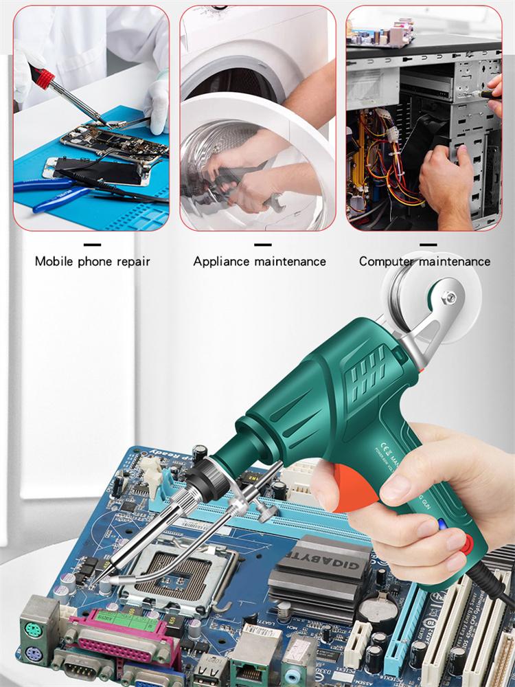 60W Soldering Iron Set Internally Heated Industrial Laser Welding Tools For Welding Circuit Boards, Repairing Electronic Device