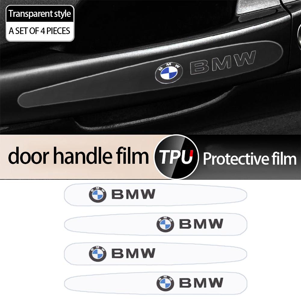 BBKV7 Car Transparent Door Handle Bowl Protective Film Anti-Scratch Sticker Accessories For BMW M E90 E60 F18 F30 F20 M3 E87 M4 X3 X1