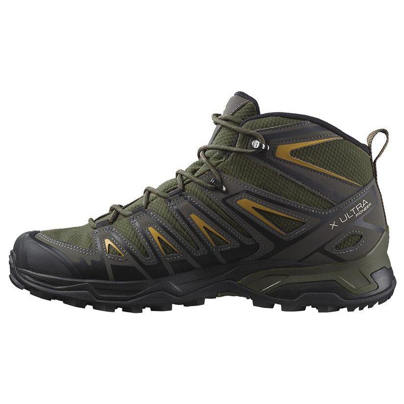 SALOMON X Ultra Pioneer X Ultra Pioneer MID CSWP Сетчатые Модные Нескользящие Износостойкие Ботинки Средней Высоты Для Активного Отдыха L47208000
