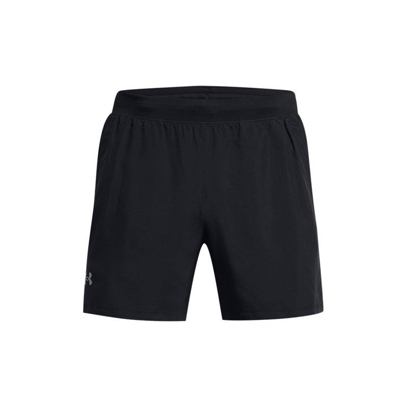 Under Armour Шорты мужские повседневные с логотипом, на шнуровке, дышащие, со средней талией, черные 1382617-001