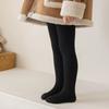 Children's Fleece Thickened Tights Autumn Winter New Warm Kids Leggings Simple Student Princess Dance Teenage Pantyhose 5-12Year