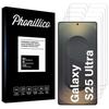 Tempered Glass - Phonillico - Samsung Galaxy S25 ULTRA - Pack of 4 - Scratch Resistant - Screen Protector