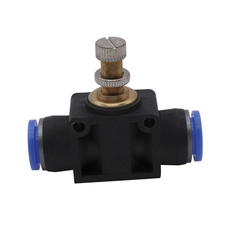 Pneumatic SA4/6/8/10 Pipe One-Way Throttle Valve Air Hose Connector