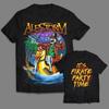 Футболка унисекс Alestorm Band It Pirate Party Time, 2 стороны, хлопок, размеры от S до 5XL, артикул PN278