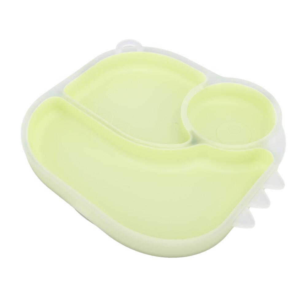 Divided Silicone Suction Plate for Baby