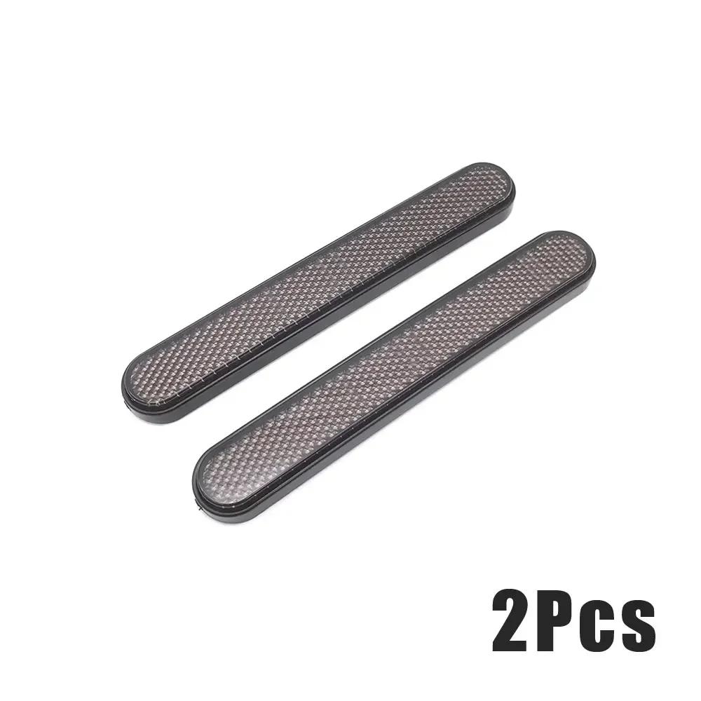 2pcs Motorcycle Bumper Mark Reflector Accessories Motorcycle Body Reflective Safety Strip Motorcycle Warning Strip Stickers