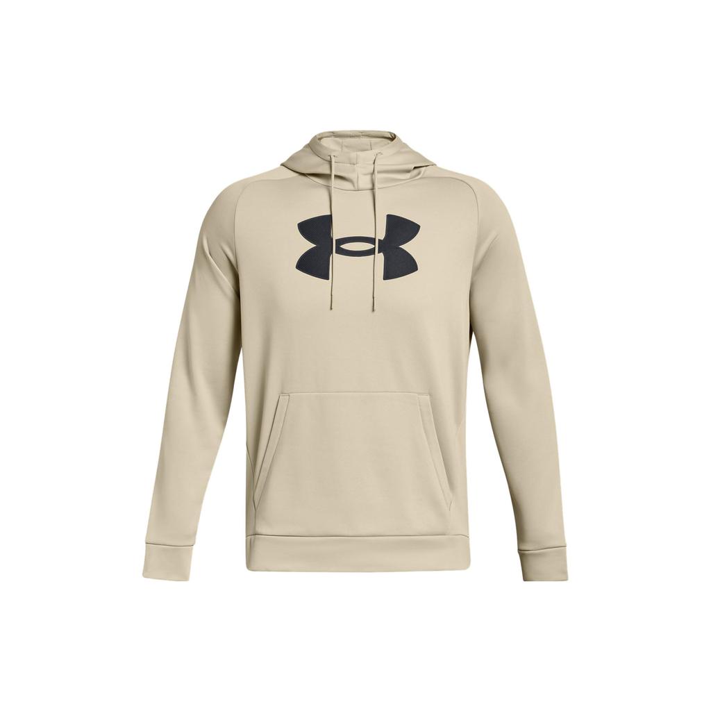 Under Armour Флисовая дышащая теплая толстовка с логотипом, мужская толстовка цвета хаки 1379854-289