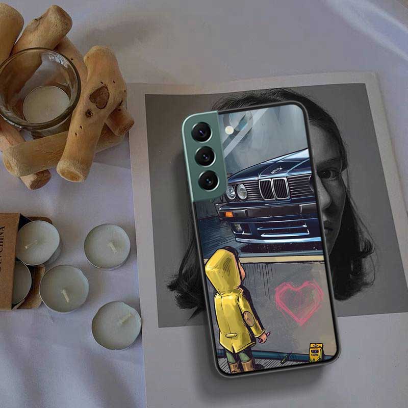 Чехол для телефона Boy See Sports Car Jdm Drift для Samsung A15 A25 A35 A55 Galaxy A70S A50S A30S A30 A40 A71 A51 A41 A31 A21 A11 A01 A2