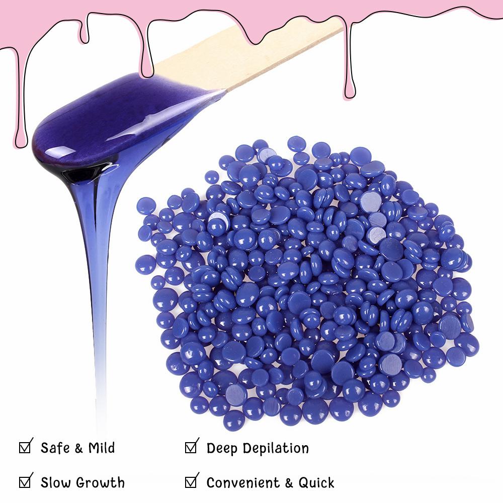 100 г/упак., восковые бобы для удаления волос, безбумажные твердые восковые гранулы, для удаления бикини, волос на лице, ногах, руках, бобы для удаления волос, унисекс, для бровей