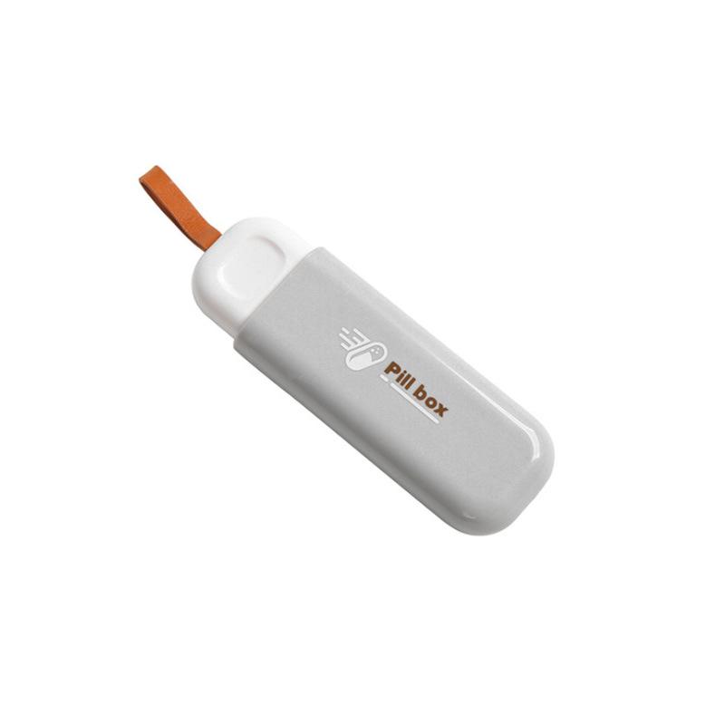 Модный портативный дозатор для таблеток в скандинавском стиле, диспенсер для таблеток, аптечки, 3 сетки, комплект для хранения, органайзер