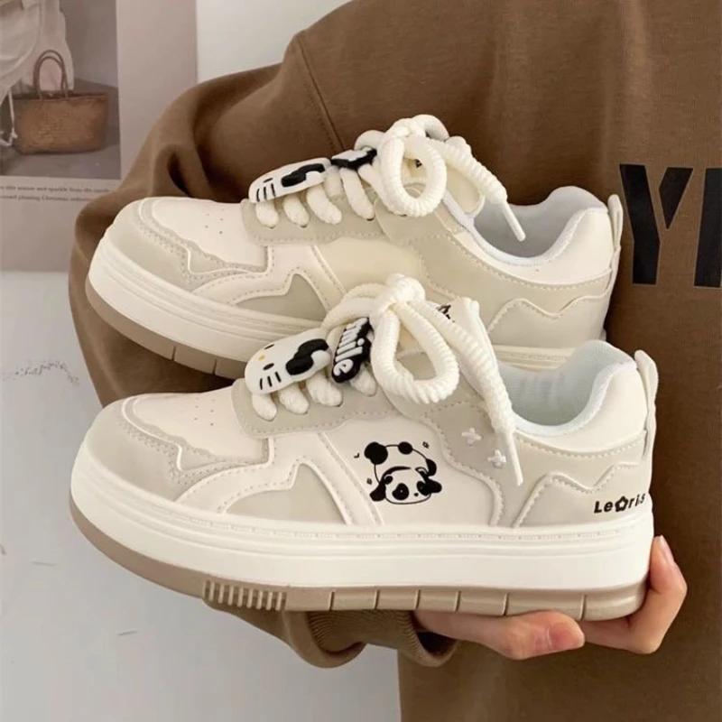 Women's Shoes 2024autumn and Winter New Original Thick Soled Small White Shoes American Trend Casual Fashion Shoes for Women