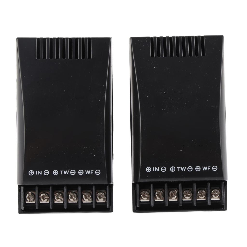 2Pcs Car Audio Crossover 2 Way 100W Output 12V Correct Sound ABS Shell Car Speaker Crossover for Vehicle