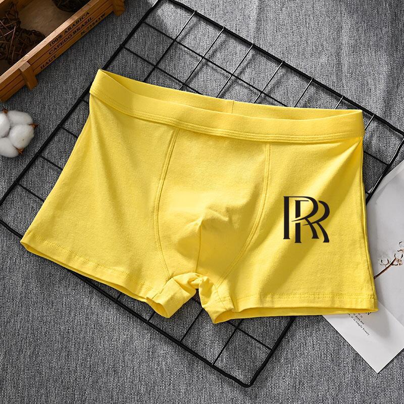 Мужские черные трусы-боксеры - Новый стиль 2025, Свободная посадка, Чистый хлопок для осени/зимы