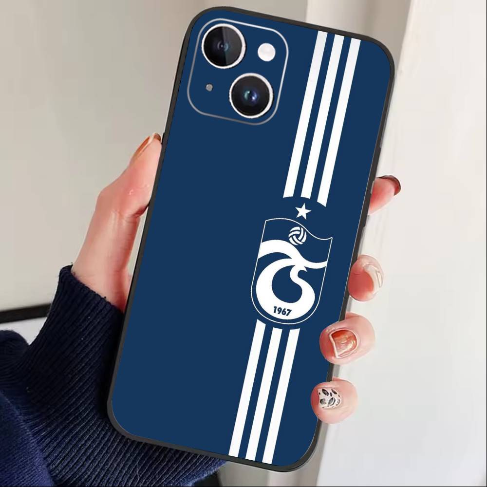 T-S Trabzonspor Phone Case For iPhone 16,15,14,13,12,17,Pro Max,Plus Silicone Black Case