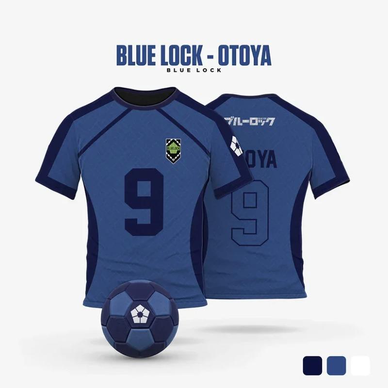 Аниме Синяя Блокировка Футболка 3D Печать Наги Футбольные Футболки Мужские Женские С коротким рукавом Спортивная Футболка Y2k Топ Харадзюку Косплей Футболка