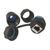Quick Cat6 250MHz IP68 Level Shielded RJ45 Coupler M23 RJ45 Cat6 Connector For Outdoor Cameras And Electronic Equipment