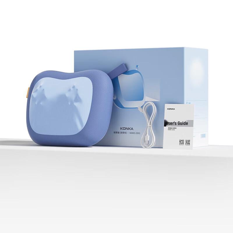 KONKA 2-in-1 Lumbar & Neck Massage Pillow CN plug (adapter included)
