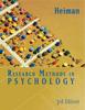 Книга Research Methods In Psychology