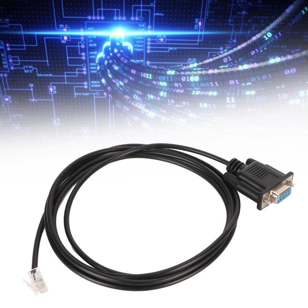 Plug and Play RS232 DB9Pin Female to RJ11 RJ12 for Leadshine Stepper Devices Serial Communication