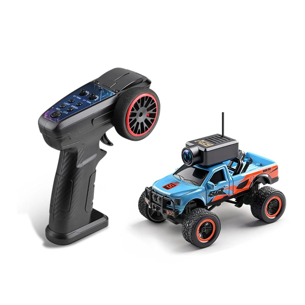 WLtoys 6407 Дрифт Радиоуправляемая Машинка с Камерой 1/64 Мини Гоночные Машинки Игрушка Модель WiFi Приложение Дистанционное Управление Настольные Электромобили Подарок для Мальчиков