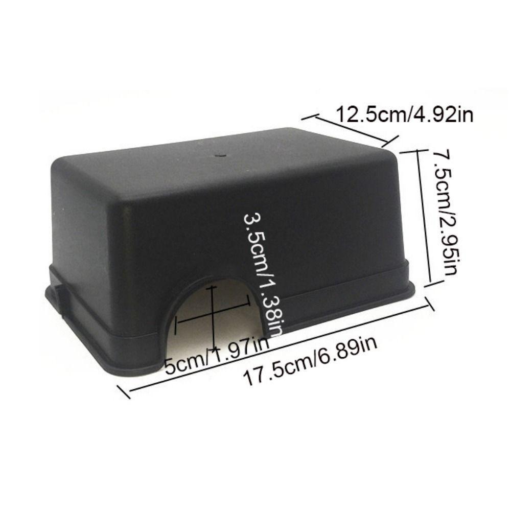 S/M/L Коробка-укрытие для рептилий Дышащая Нескользящая Укрытие для ящериц Пещера для гекконов Рептилий для хомяков Леопардовых гекконов Черепах Ящериц Пещера