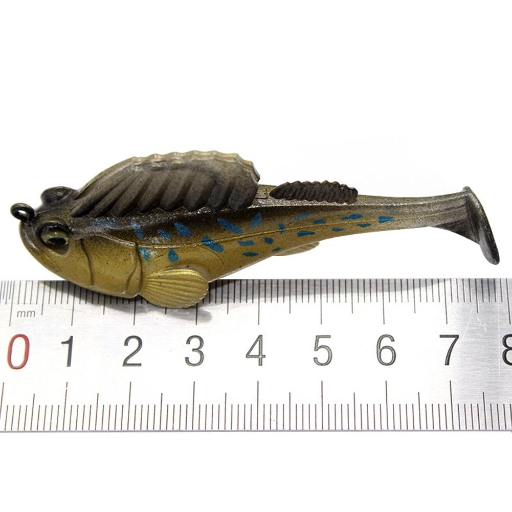 Приманки для ловли окуня Bluegill Swimbait Fin Guarded Hook