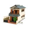 Sankei Nostalgic Diorama Series Private House F Paper Craft 1/150 MP03-109