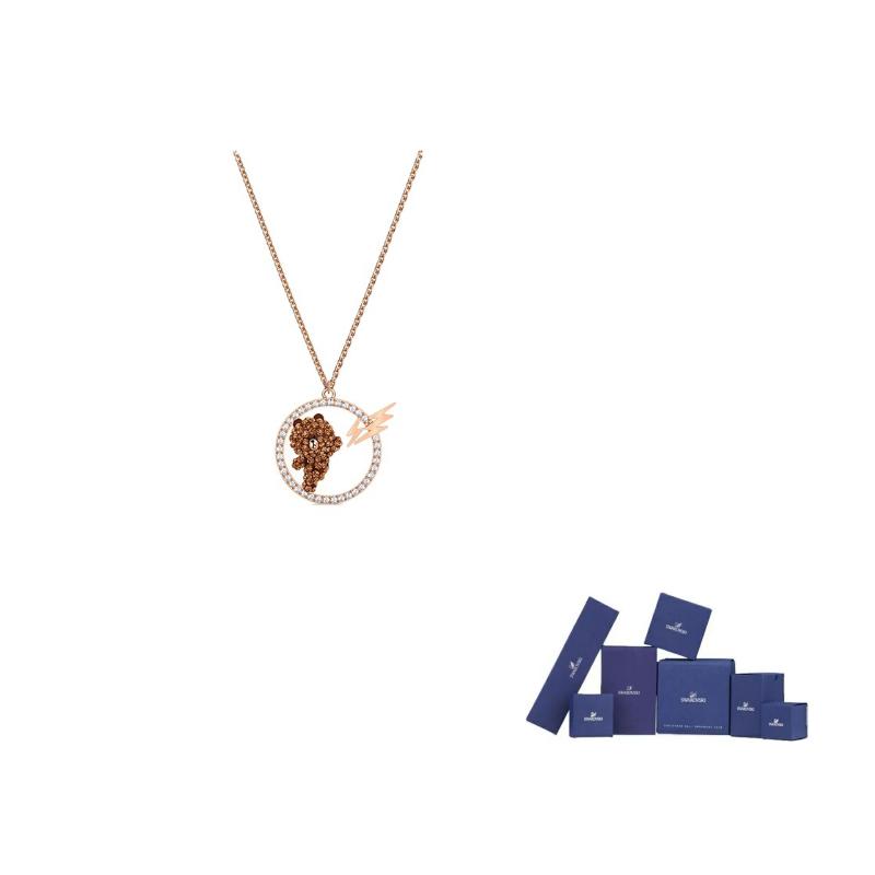 Swarovski Line Friends Necklaces Womens