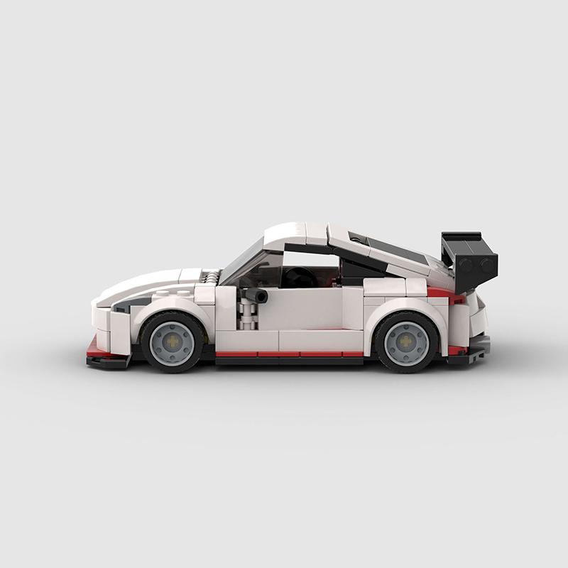 350Z MOC Скоростной Автомобиль Супер Гоночный Автомобиль Техническая Модель Строительный Блок Гонки Ралли Спорт Кирпич Ребенок Игрушка Рождественский Подарок Город