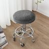 Breathable Bar Round Stool Cover Thickened Swivel Chair Cover Chair Seat Slipcovers  Home Decor