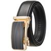 1Pcs Fashion Versatile Business Men'S Belt, Cowhide Belt Automatic Buckle Men'S Belt Ly36-35576-1