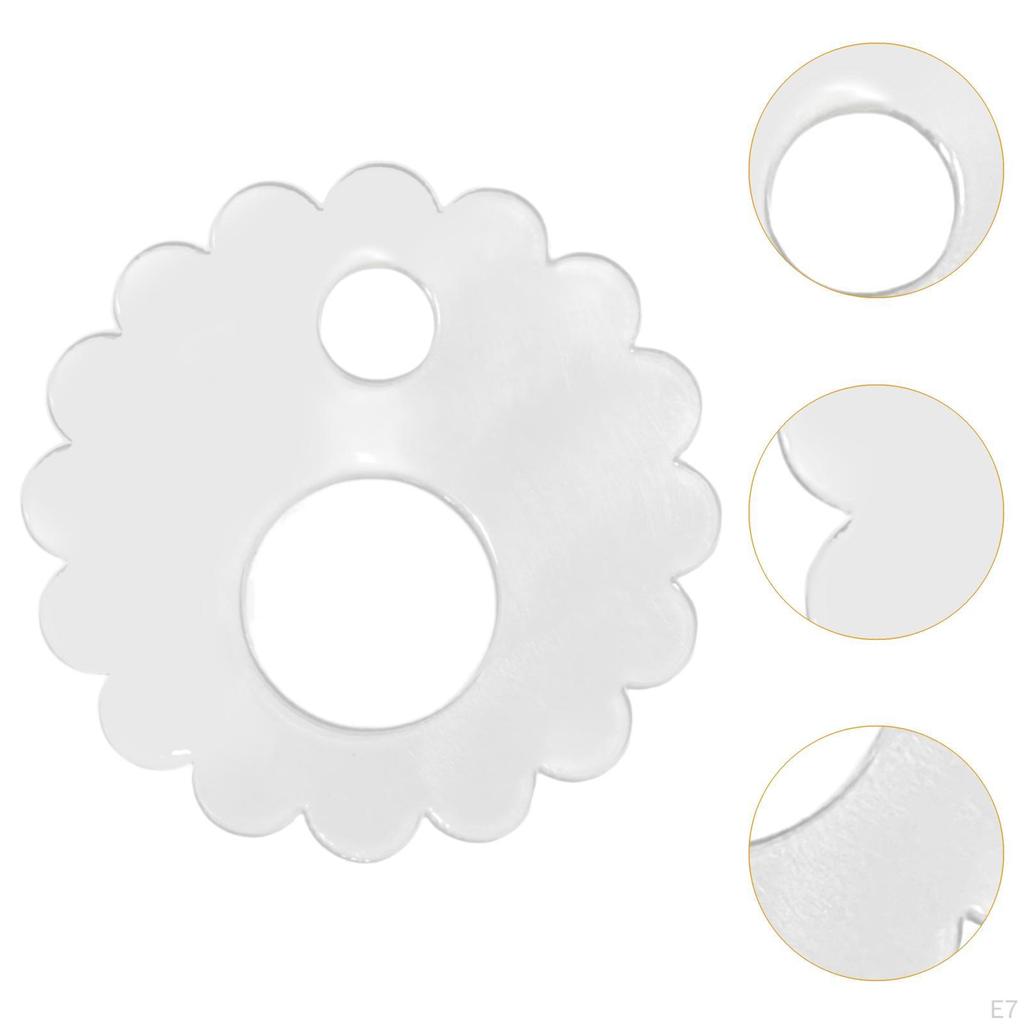 50 штук ниток мулине капли прозрачные шпульки швейные намотки прозрачные для дома