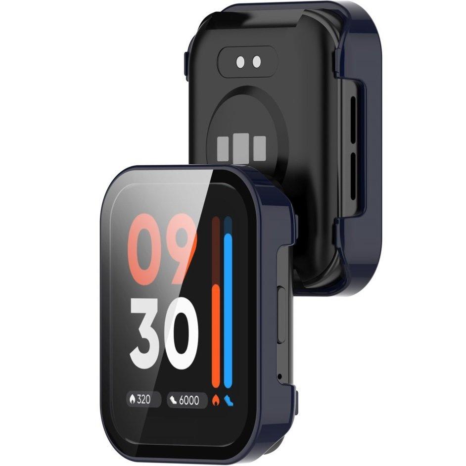 2in1 Case + Tempered Glass for Realme Watch 3 Pro, Navy Blue