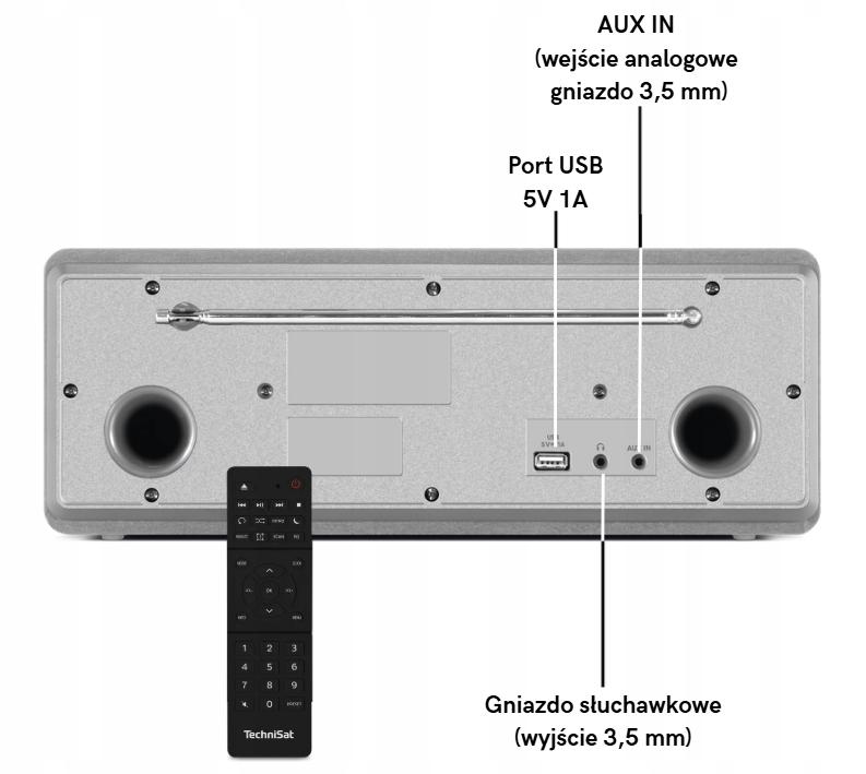 TechniSat DIGITRADIO 320 DAB+ FM Bluetooth USB Radio with CD Player
