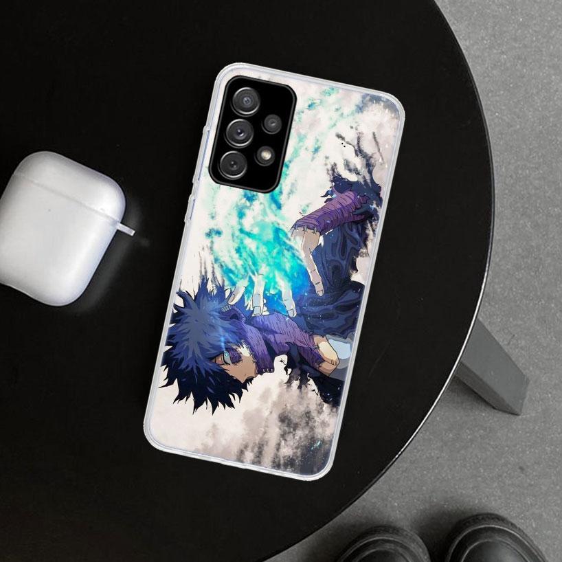 Чехол для телефона MHA Dabi Bnha для Samsung Galaxy A12 A22 A32 A52 A72 A02S A51 A50S A31 A20S A10S Note 20 Ultra 10 Plus Galaxy A