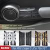For MINI Cooper S JCW F56 F57 Trim Auto-Styling Accessories The Black Flag Car Interior Door Handle Knob Cover Modified