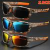 Men'S And Women'S Cycling Sports Polarized Sunglasses Box Camouflage Tactical Glasses Outdoor Fishing Tide Sunglasses